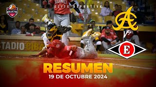 Resumen Leonés del Escogido vs Águilas Cibaeñas  Serie Regular  19 de octubre 2024 [upl. by Lussi]