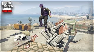 GTA 5 ONLINE \ AFFRONTEMENT PARKOUR 28 [upl. by Grof386]