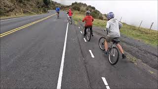 Haleakala Downhill Bike Ride  Dec 1 2023 [upl. by Calvert]