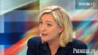 Marine Le Pen ridiculisée sur M6 Capital Gloubiboulga économique amp gribouillage Youtube [upl. by Kenneth]