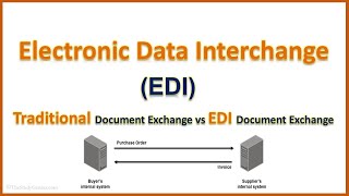 What is EDI in eCommerce  Electronic Data Interchange  Simply Explain [upl. by Barvick70]