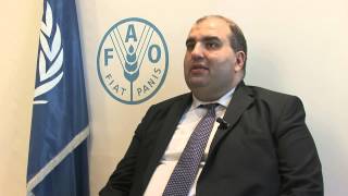 FAO DG meets with Mr Louis Lahoud Lebanons DirectorGeneral of Agriculture [upl. by Downey]