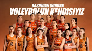 Başından sonuna VoleybolunKendisiyiz🧡🏐 [upl. by Alleacim]