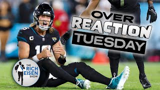 Overreaction Tuesday Rich Eisen Talks Jaguars Bengals Tyreek 49ers Packers Panthers amp More [upl. by Ahsin]