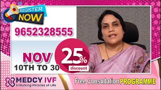 IVF Camp II Fertility Issues II Pregnancy Issues II MEDCY IVF II Andhra Pradesh II Telangana [upl. by Mordecai]