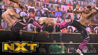 Breezango vs Legado del Fantasma WWE NXT March 17 2021 [upl. by Tanah]