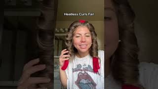 Heatless Curls Fail Created by mattisonfaith [upl. by Aline]