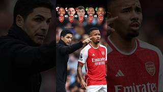 Sterling VS Rice VS Havertz VS Aubameyang VS Jesus 🥶🥵 Playing With Arteta Challenge [upl. by Gupta]