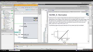 Intruksi NORMX PLC Siemens S7 1200 Training 73 [upl. by Navis765]