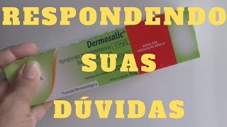 DERMOSALIC PARA MANCHAS DE MELASMA  RESPONDENDO DÚVIDAS [upl. by Kcirrej]