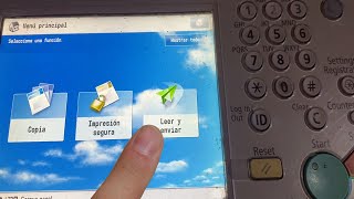 Cómo Escanear Documentos de Forma Sencilla con tu Copiadora Canon advance [upl. by Ribal102]