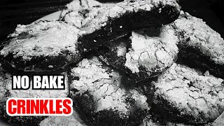 No Bake quotCRINKLESquot  How to make Crinkles without Oven [upl. by Jerman66]