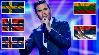 TOP 39  EUROVISION SONG CONTEST 2017 SO FAR 110317 [upl. by Claribel359]