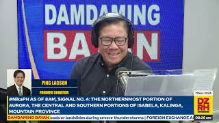 PING LACSON on Flood Control Funds Fighting Criminality and Cybercrime Interview on DZRH [upl. by Atikal]