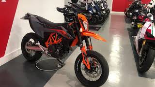 202272 KTM 690 SMCR 1 Owner GreyOrange Only 1100 Miles Immaculate £7595 John Banks Group [upl. by Evan]