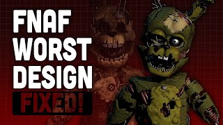 FIXING The Worst Design In FNAF History  Weirdos Speed [upl. by Holcman]