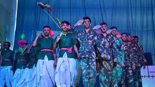 Tribute To Army And Farmers  Dance Act  Wilsonia School  Shubham Suryavanshi Choreography [upl. by Hoj]