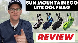 Sun Mountain ECO Lite Golf Stand Bag  Quick Review [upl. by Eras351]