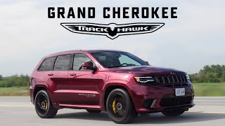 2018 Jeep Trackhawk Review  The SUV Thats Quicker Than a Supercar [upl. by Eltsyek]