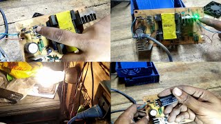 48 volt battery charger series light full [upl. by Yelhs621]