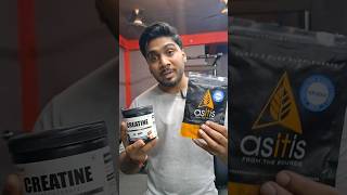 ATOM creatine vs Asitis creatine shorts [upl. by Wachtel]