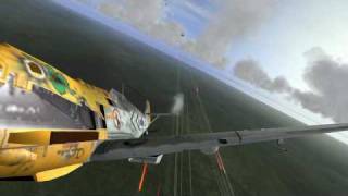 IL2 Sturmovik 1946  Spitfire vs Bf109 [upl. by Ronile]