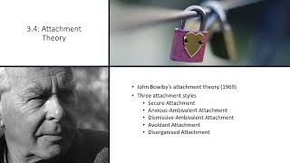 Psychodynamic Counselling  Introduction in 5 Sessions  3 Attachment Theory [upl. by Aidile]