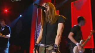 Avril Lavigne  Complicated live on CDUK [upl. by Cresida]