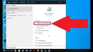 📝 Como ABRIR BLOC DE NOTAS como ADMINISTRADOR en WINDOWS 10 FÁCIL y RÁPIDO 3 MÉTODOS [upl. by Kadner867]