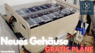 LifePo4 DIY Gehäuse für den 143kW Eigenbau Speicher [upl. by Aliled255]