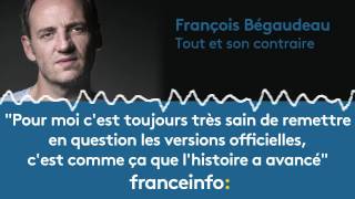 François Bégaudeau quotC’est toujours très sain de remettre en question les versions officiellesquot [upl. by Dinse]