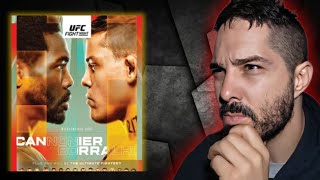 UFC fight night Cannonier vs Borralho Reaction UFCVegas96 [upl. by Feriga]