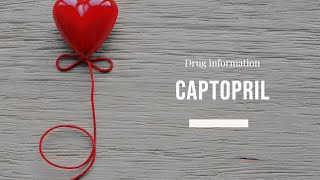 Captopril  Uses Dosage Side Effects amp Mechanism  Capoten [upl. by Reitman]