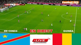 🔴EN DIRECT  RD Congo vs Guinée  Qualifications Coupe dAfrique des Nations 2026 [upl. by Oruam]