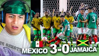 PERUVIAN REACTS TO MEXICO 30 JAMAICA  SEMI FINALS GOLD CUP [upl. by Silin]