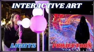 Which interactive art installations suits you Immersive projection public decor lights or museum [upl. by Ettenaej]