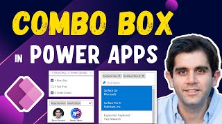 Combo box control in Power Apps  Search Filter Large Data Default values [upl. by Anelaf788]