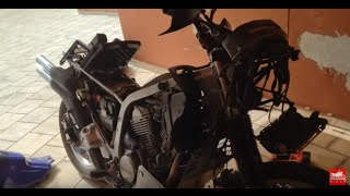 Transforming my Transalp XL600V part I [upl. by Gazo811]