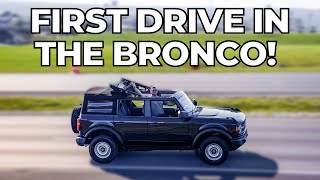 First Drive in the 2021 Bronco Base Model [upl. by Welcy]