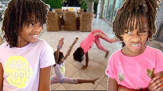 Lil Sister vs Big Sister Gymnastics Class Expectations vs Reality [upl. by Macdermot245]