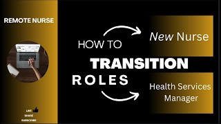 How to Role Transition  New Nurse to Manager [upl. by Sucramrej]