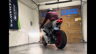 Ducati 899 Panigale  Start Up and Revs [upl. by Akired]