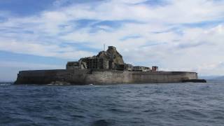 007 SkyFall the REAL Battleship Island Gunkanjima 軍艦島 rare film [upl. by Eet]