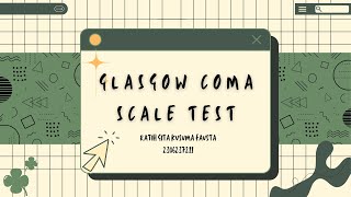 Glasgow Coma Scale Test [upl. by Rudelson]