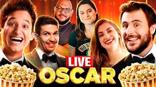 OSCAR 2022 🏆  LIVE DO PIPOCANDO 🔴 com Carol Moreira Super8 e CONVIDADOS ESPECIAIS [upl. by Laforge]