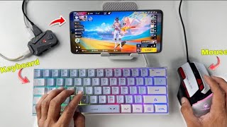 Mouse aur keyboard connect Karke ki game play freefire jamal Gaming99 [upl. by Lelia]