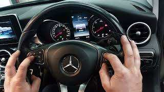 Mercedes c class service reset [upl. by Darahs151]