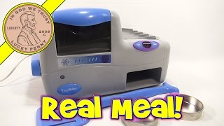 2003 Real Meal Easy Bake Oven 3 Course Meal  Cookies Pretzels and Pasta [upl. by Enilraep3]