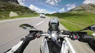 Julierpass Switzerland Yamaha Tenere 700 [upl. by Hairahs71]