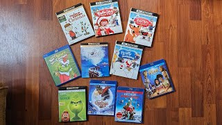 My top 10 Christmas animated movies in my collection [upl. by Aehsrop]